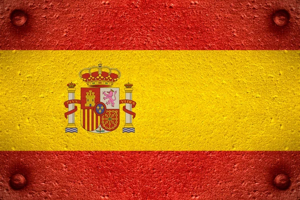 Flagge Spaniens — Stockfoto