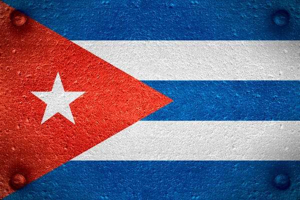 Bandeira de Cuba — Fotografia de Stock