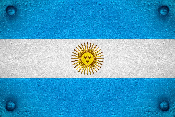 Argentinas flagg — Stockfoto