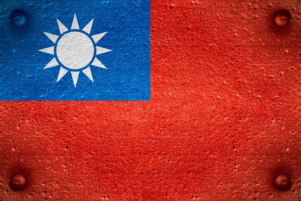 Flag of Taiwan — Stock Photo, Image