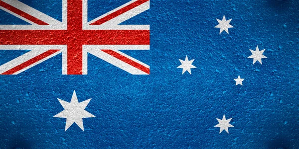 Australiens flagga — Stockfoto