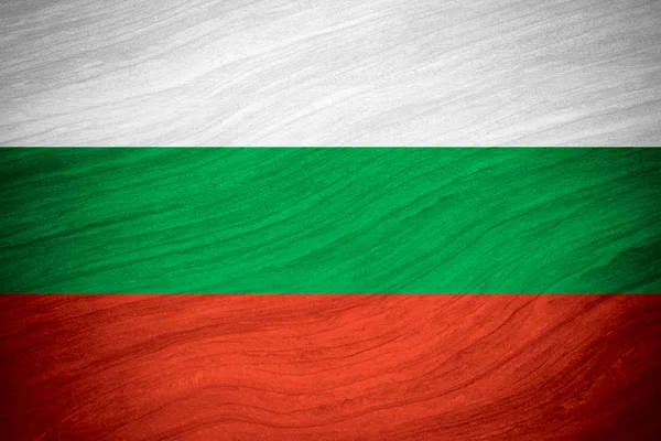 Vlag van Bulgarije — Stockfoto