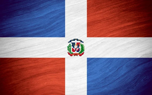 Flag of Dominican Republic — Stock Photo, Image