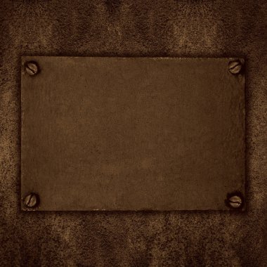 kahverengi sac vidaları ile