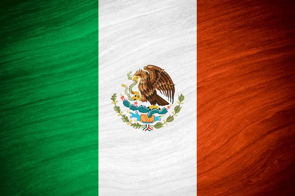 Mexikó zászlaja — Stock Fotó