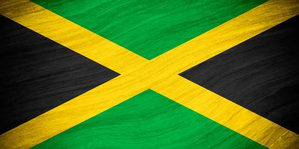 Bandeira de Jamaica — Fotografia de Stock