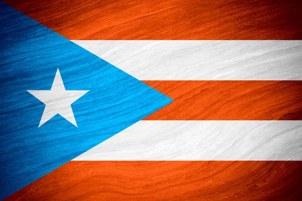 Bendera Puerto Rico — Stok Foto