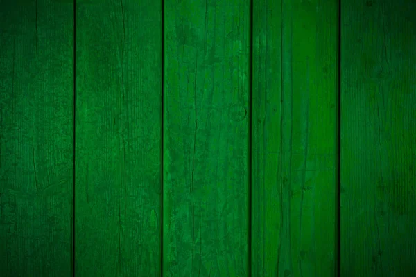 Grüner Holzhintergrund — Stockfoto