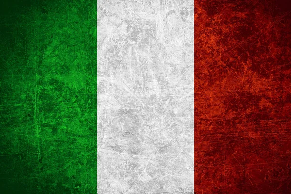 Flagge von Italien — Stockfoto