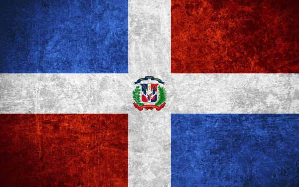 Bandiera della Repubblica Dominicana — Foto Stock