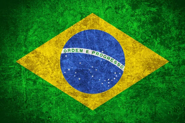 Flag of Brazil — Stock Photo, Image