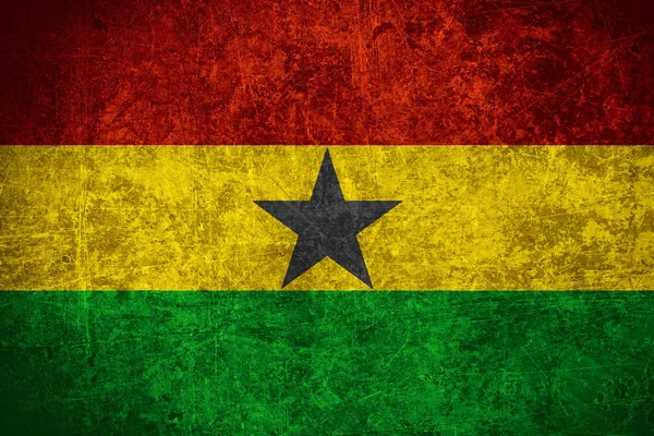 Drapeau du Ghana — Photo