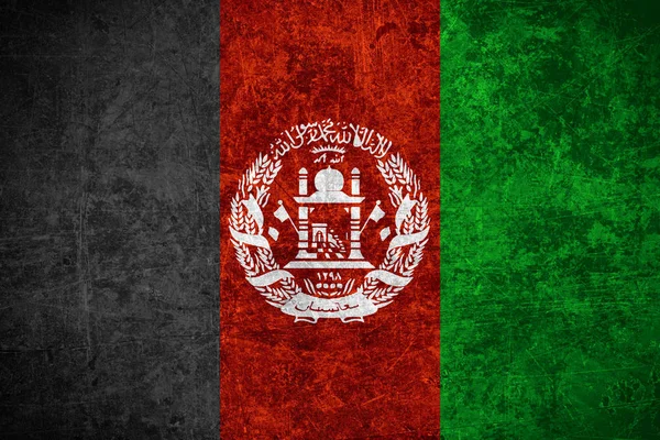 Afganisztán zászlaja — Stock Fotó