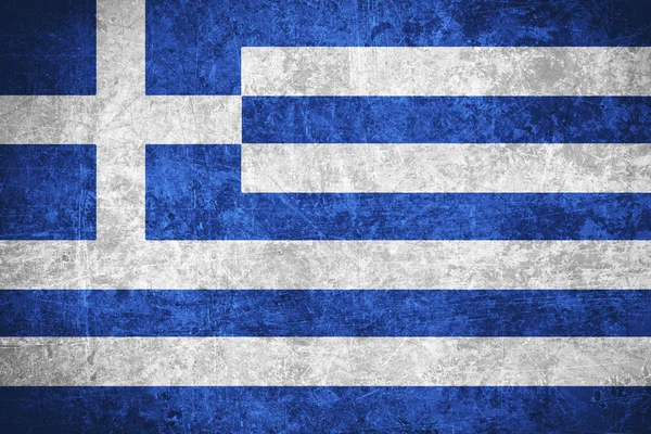 Drapeau de Grèce — Photo