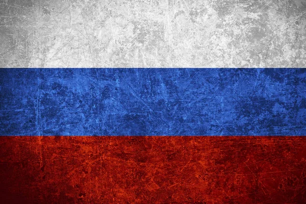 Vlag van Rusland — Stockfoto