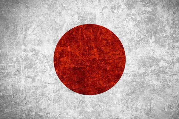 Flagge Japans — Stockfoto