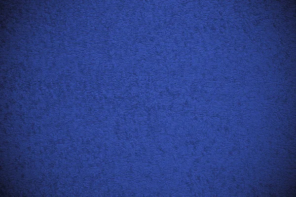 Kék vászon bolyhos textúra — Stock Fotó