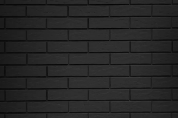 Brick pattern black background — Stock Photo, Image