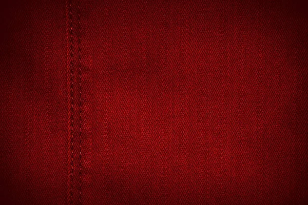 Tessuto rosso Texture — Foto Stock