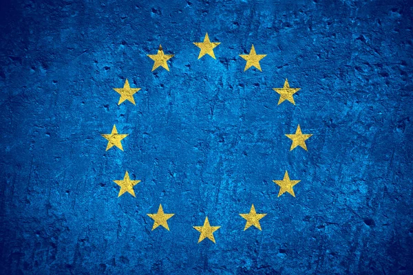 Vlag van de Europese Unie — Stockfoto