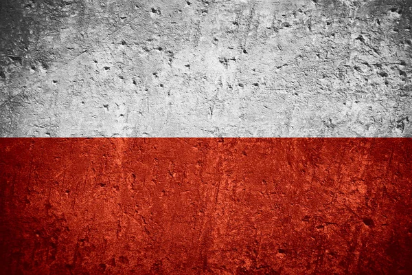 Bandeira de poland — Fotografia de Stock