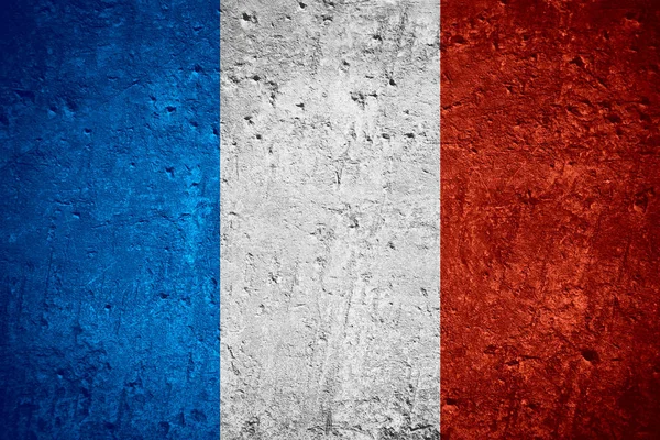 Flagge von Frankreich — Stockfoto