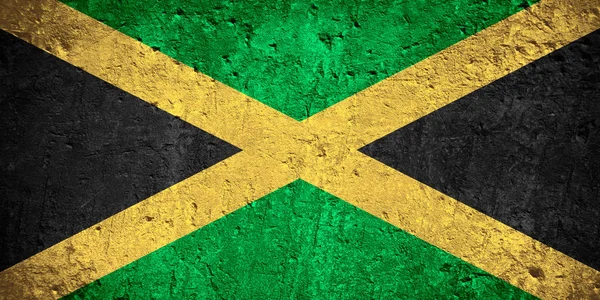 Flagge Jamaikas — Stockfoto