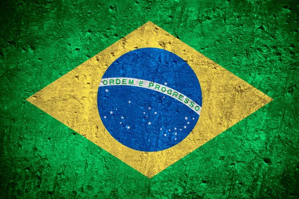 Vlag van Brazilië — Stockfoto