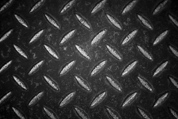 Black and white metal plate texture — Stock Photo, Image