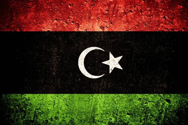 Bandeira da Líbia — Fotografia de Stock
