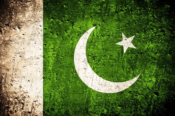 Flaga Pakistanu — Zdjęcie stockowe