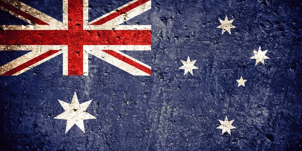 Australiens flagga — Stockfoto