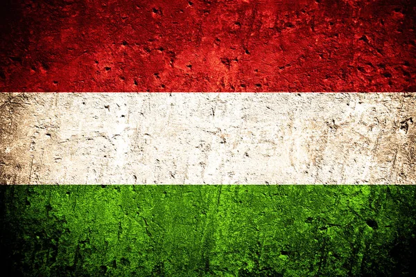 Magyarország zászlója — Stock Fotó