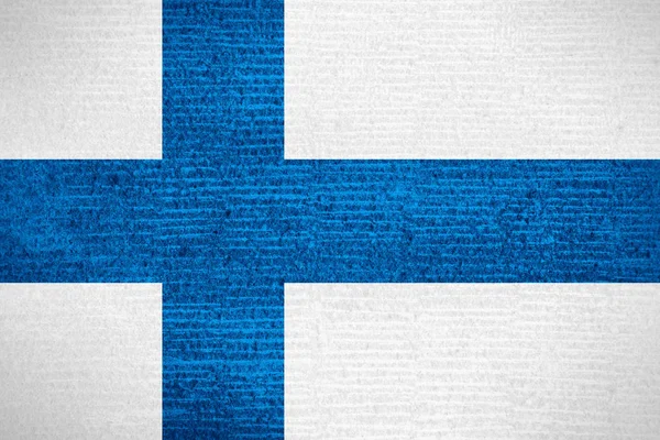 Vlag van finland — Stockfoto