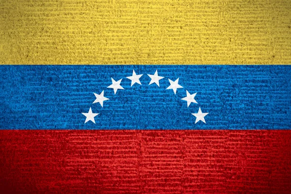 委内瑞拉的旗子 — 图库照片