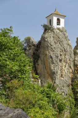 Çan kulesi el castell de guadalest üzerinde