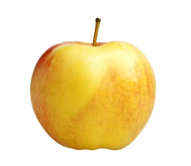 Apple beyaz bir arkaplanda izole edilmiş