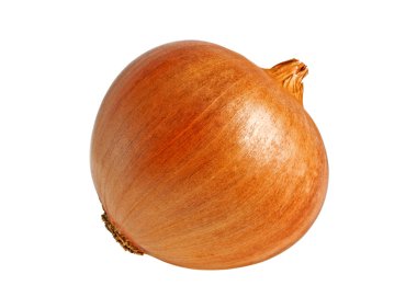 Beyaz arkaplanda soğan