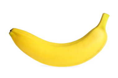 Beyaz bir arka plan üzerinde izole muz