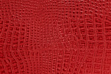 Kırmızı timsah deri abstract, arka plan olarak kullanabilirsiniz