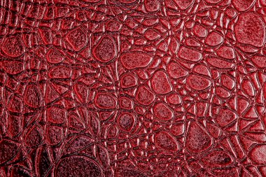 Kırmızı timsah deri abstract, arka plan olarak kullanabilirsiniz