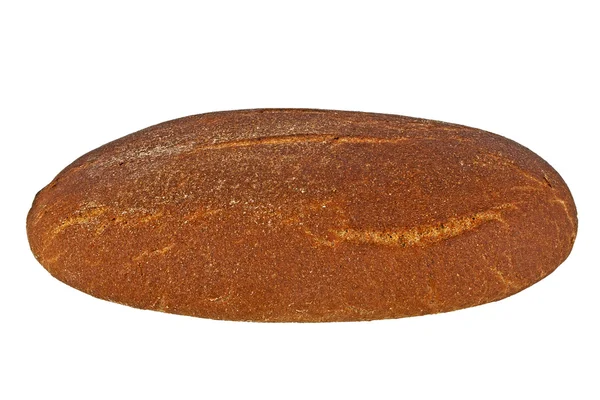 Νόστιμο ψωμί σίκαλης σε άσπρο φόντο — Φωτογραφία Αρχείου