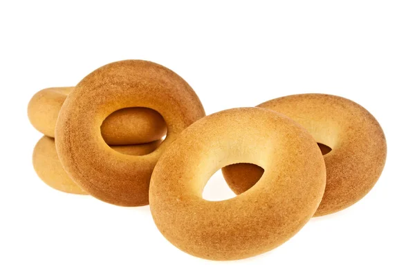 Bagel freschi isolati su sfondo bianco — Foto Stock