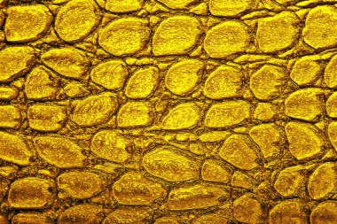 Sarı soyut timsah desenli arka plan