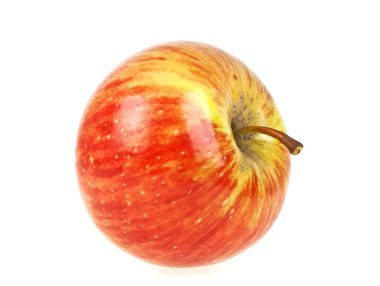 Apple beyaz bir arkaplanda izole edilmiş