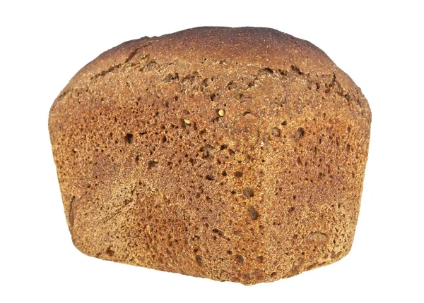 Heerlijke roggebrood geïsoleerd op witte achtergrond — Stockfoto