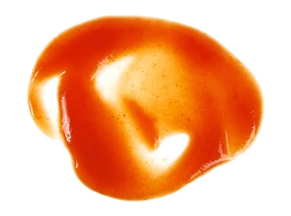 Tomatenketchup isoliert auf weißem Hintergrund — Stockfoto