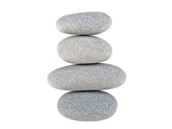 Stones isolated on white background — Stock Photo, Image