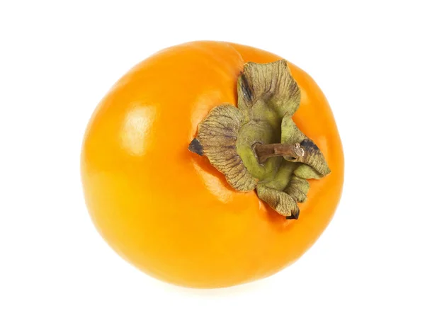 Buah persimmon diisolasi pada latar belakang putih — Stok Foto