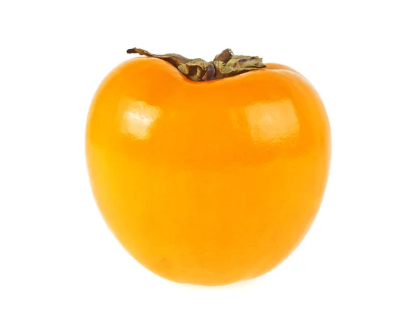 Persimmon vruchten geïsoleerd op witte achtergrond — Stockfoto